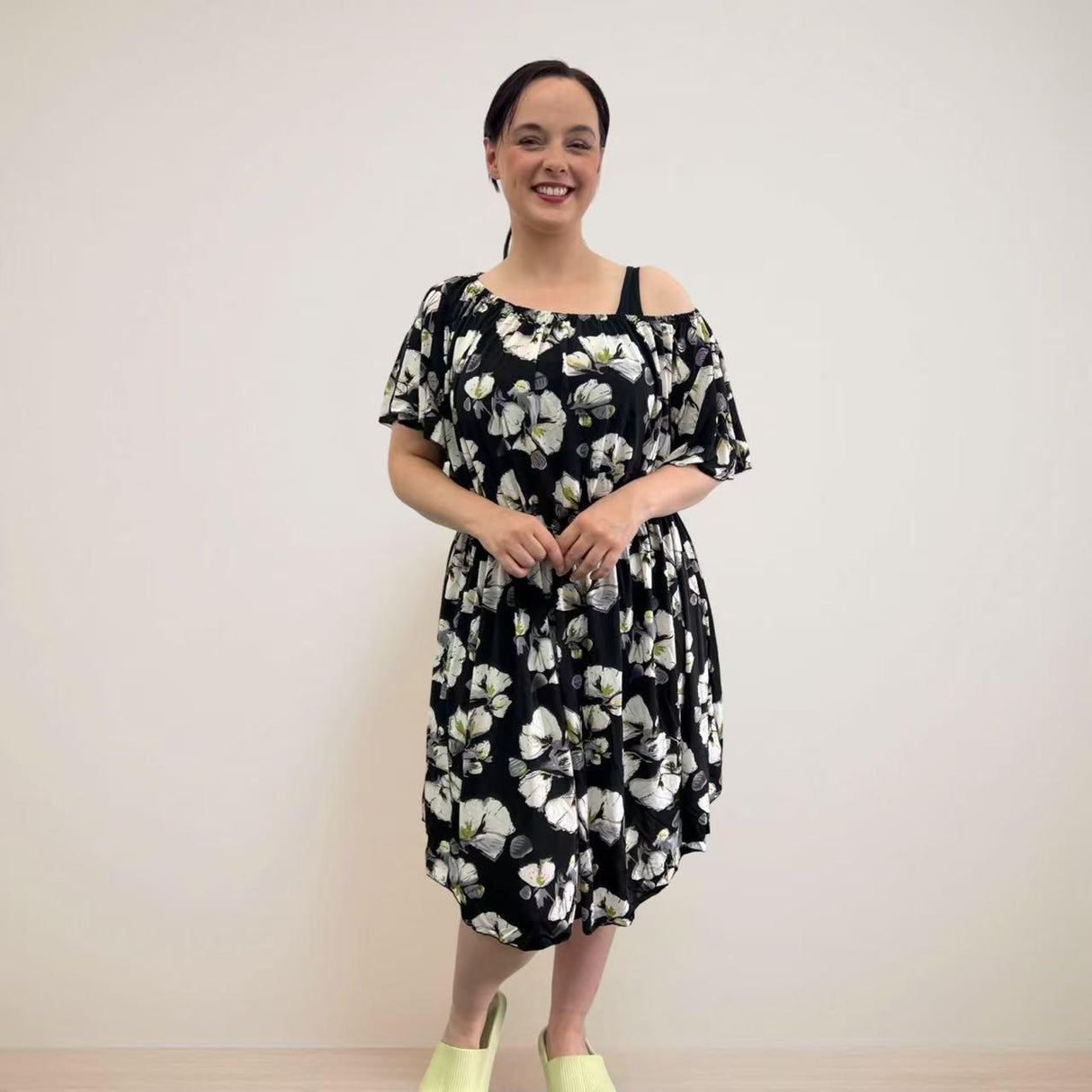 LADIES COMFORT SUMMER DRESS UPGRADED FRESH COOL FABRIC