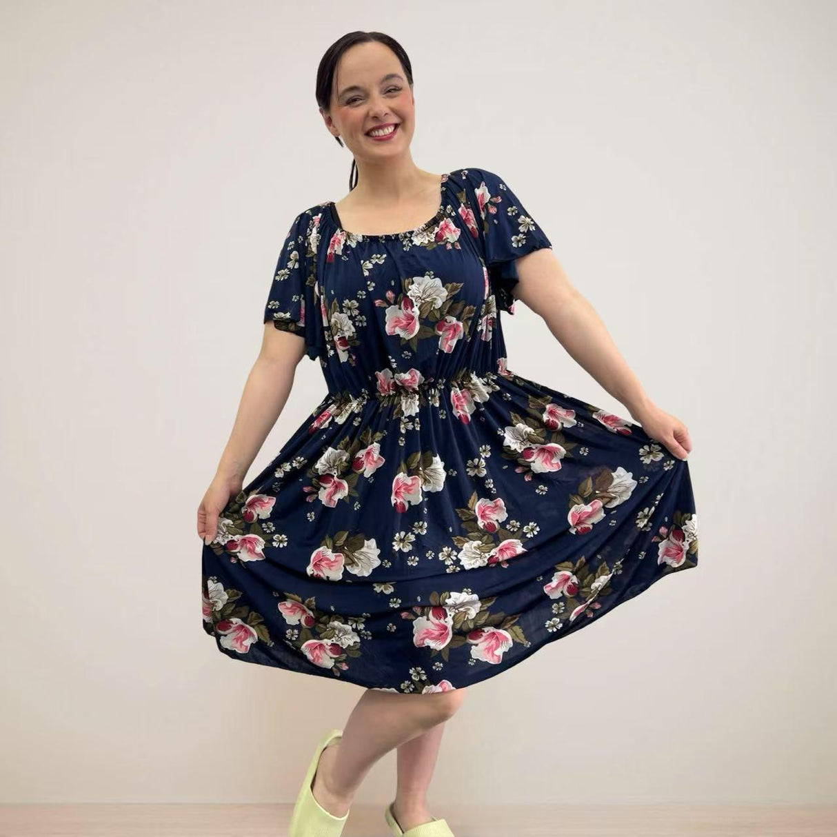 LADIES COMFORT SUMMER DRESS UPGRADED FRESH COOL FABRIC