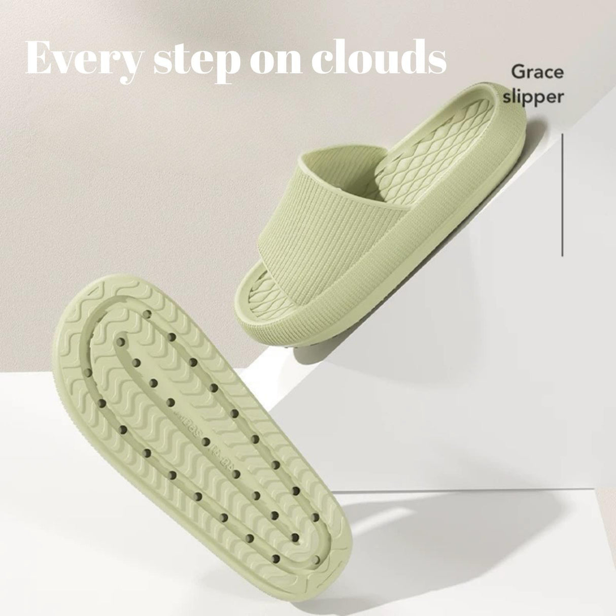 Clouds Walking Eva Pool Slippers Holiday Must Have Super Soft Super Lightweight Non-slippery Feet In Clouds 3 Sizes 4 Amazing Colors