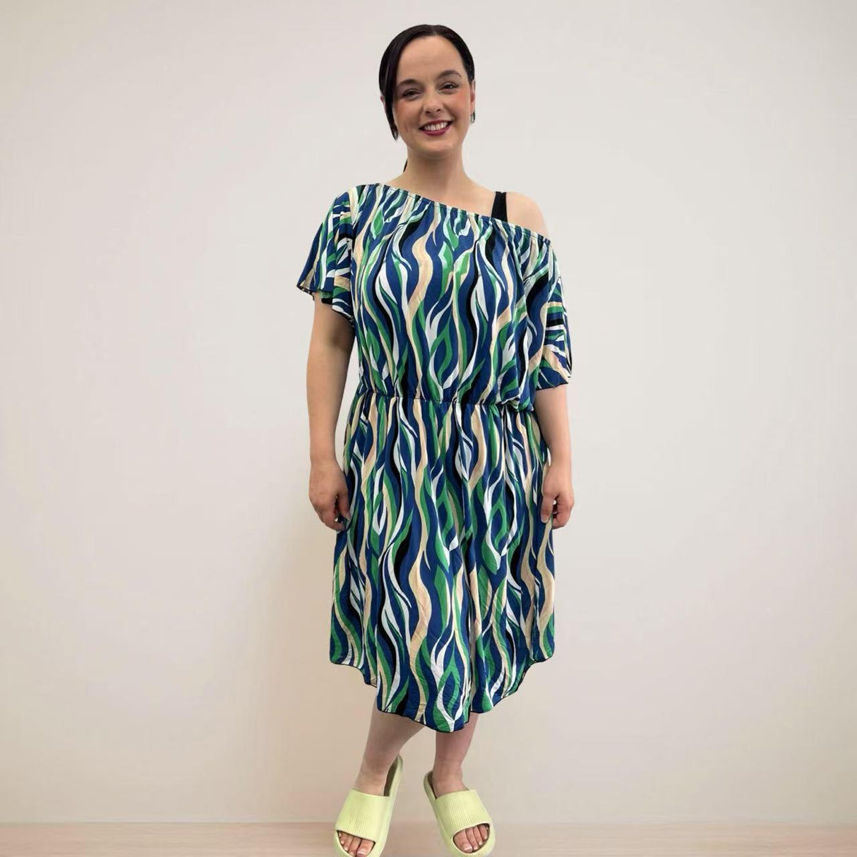 LADIES COMFORT SUMMER DRESS UPGRADED FRESH COOL FABRIC