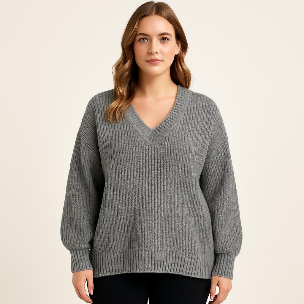 Cozy Fluffy Soft Knit Jumper UK Size 12–24