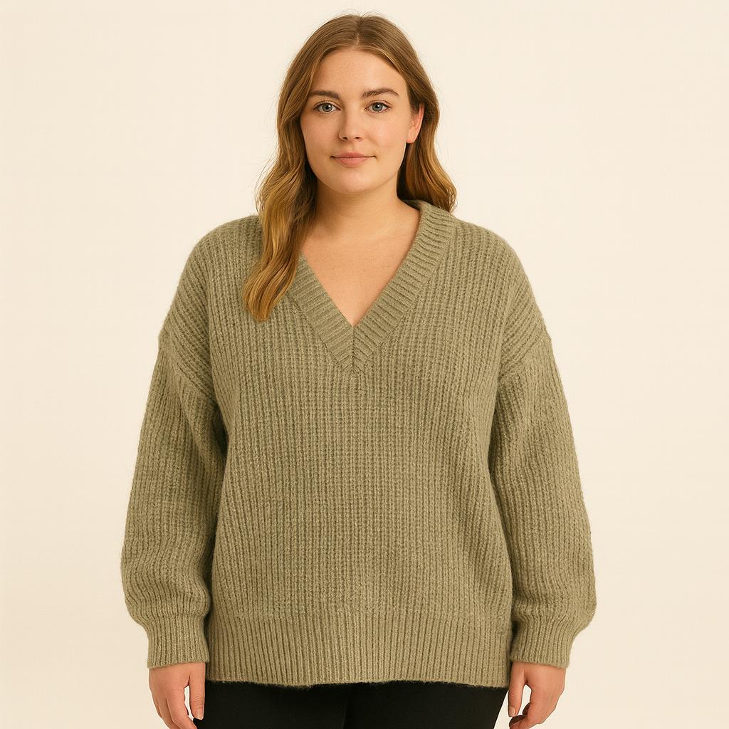 Cozy Fluffy Soft Knit Jumper UK Size 12–24