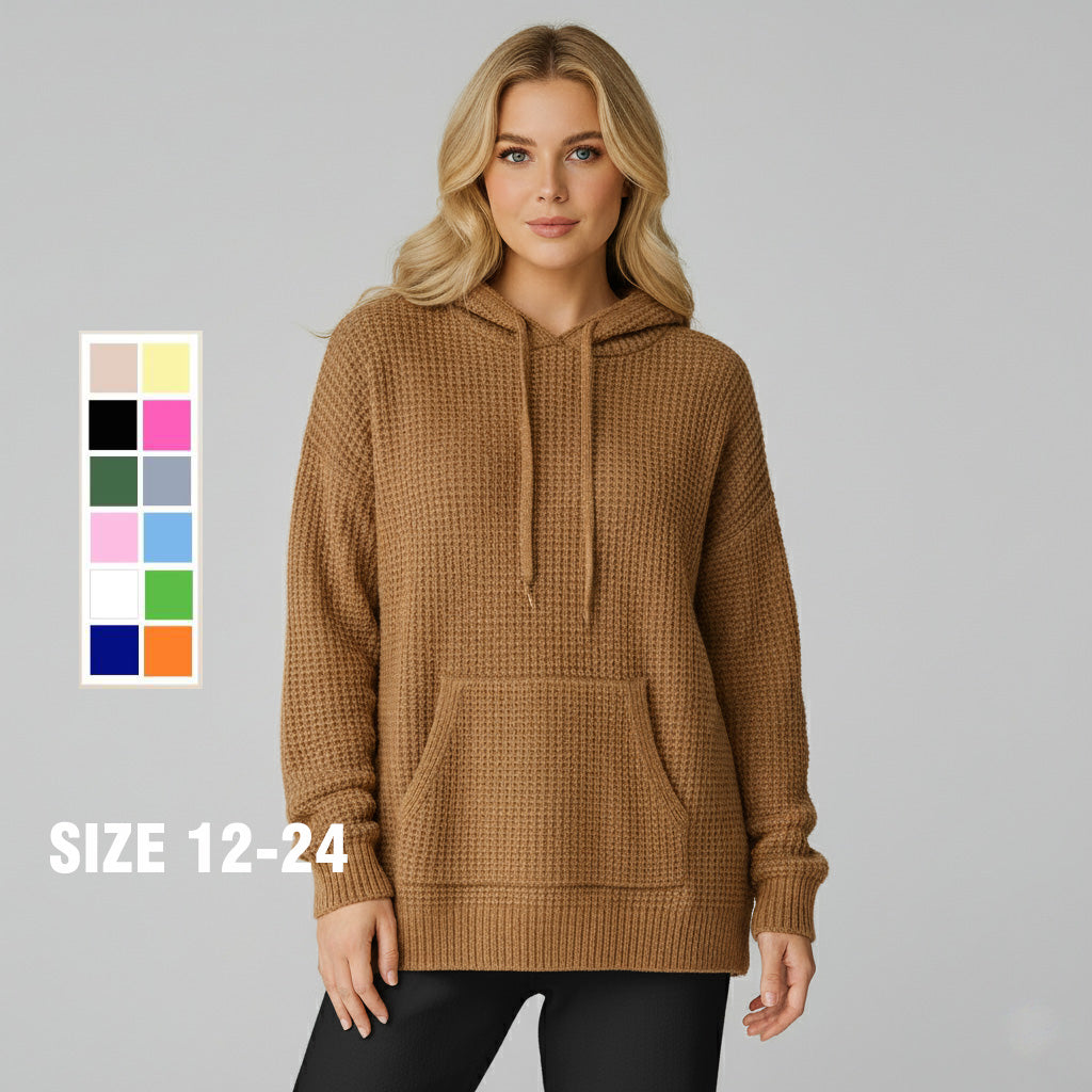 Oversized Relax Hoodie Jumper Size 12-24