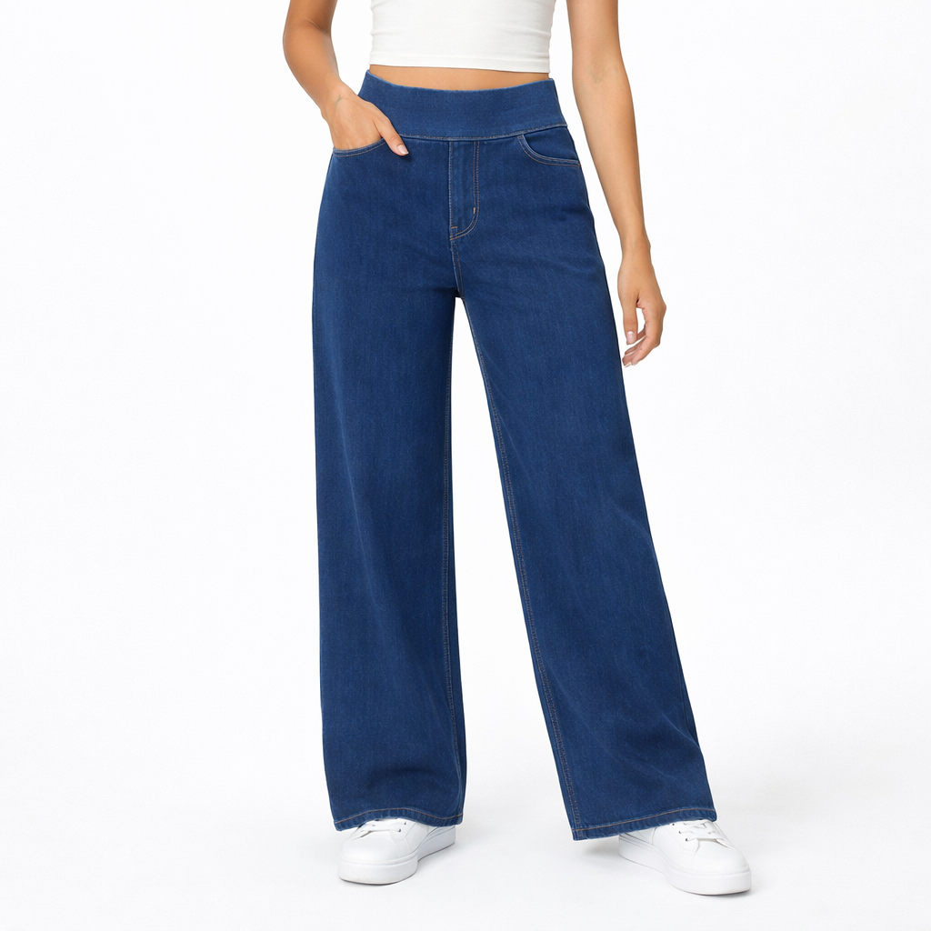 Cotton Jeans Breathable Cotton Super Strtetch Fits 3 Sizes From Size 8-24