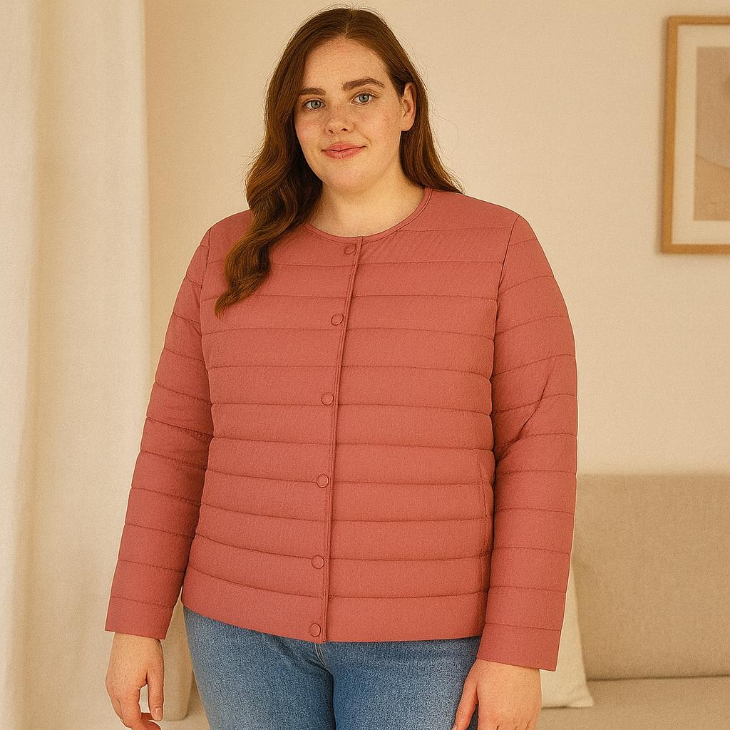 Lightweight Water Resistant 90% Real Down Jacket - UK Size 12-24