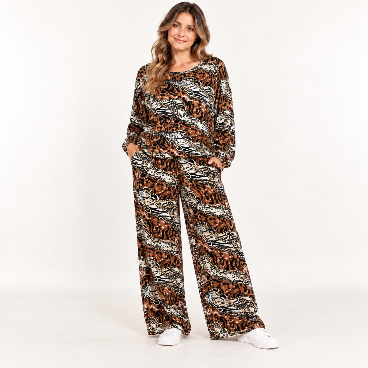 Comfort Valvet Feel Lounge Co-ord Sets ONE SIZE FITS ALL 12-24