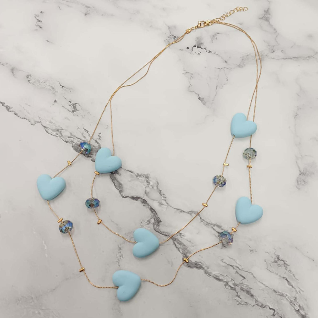 Heart Beaded Necklace