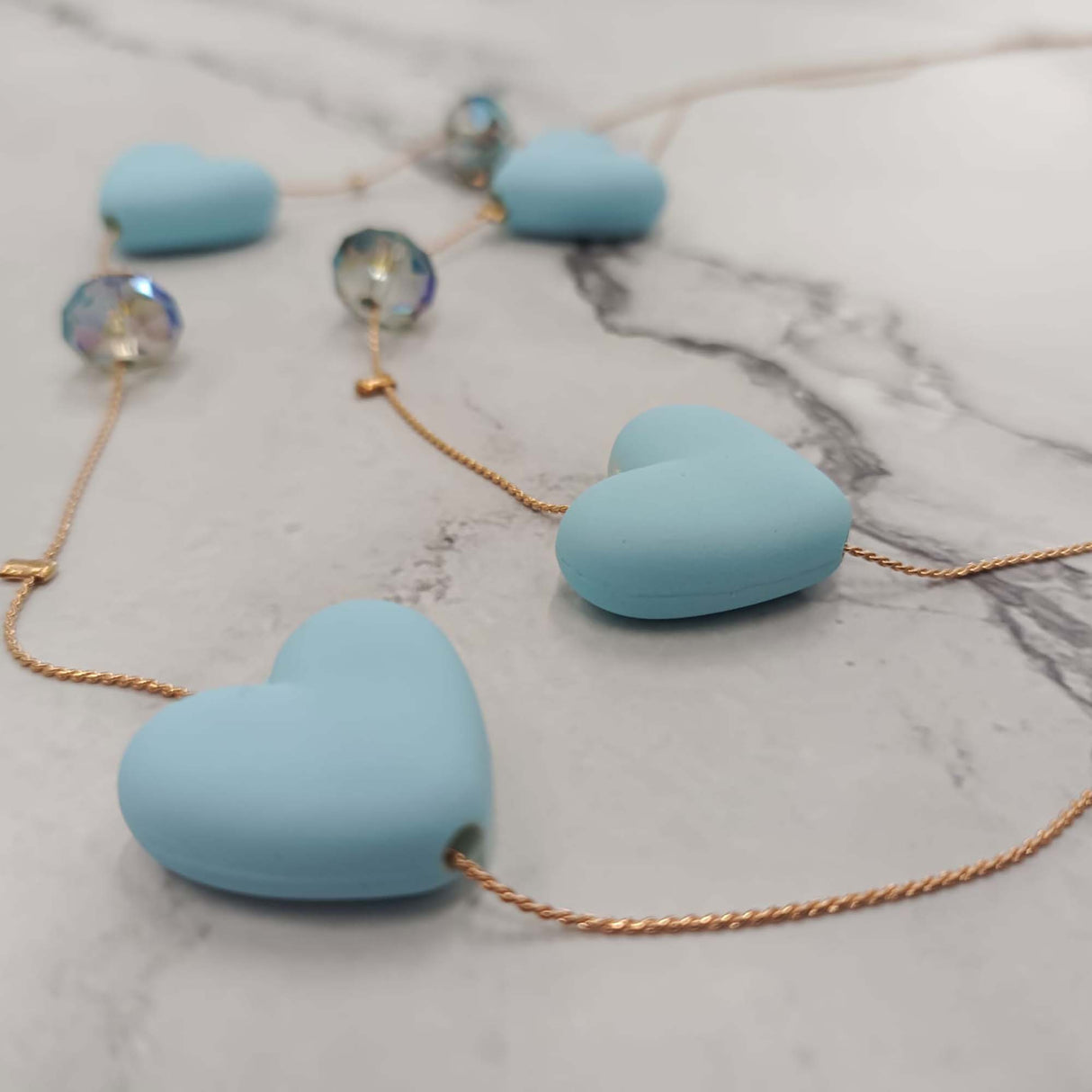 Heart Beaded Necklace