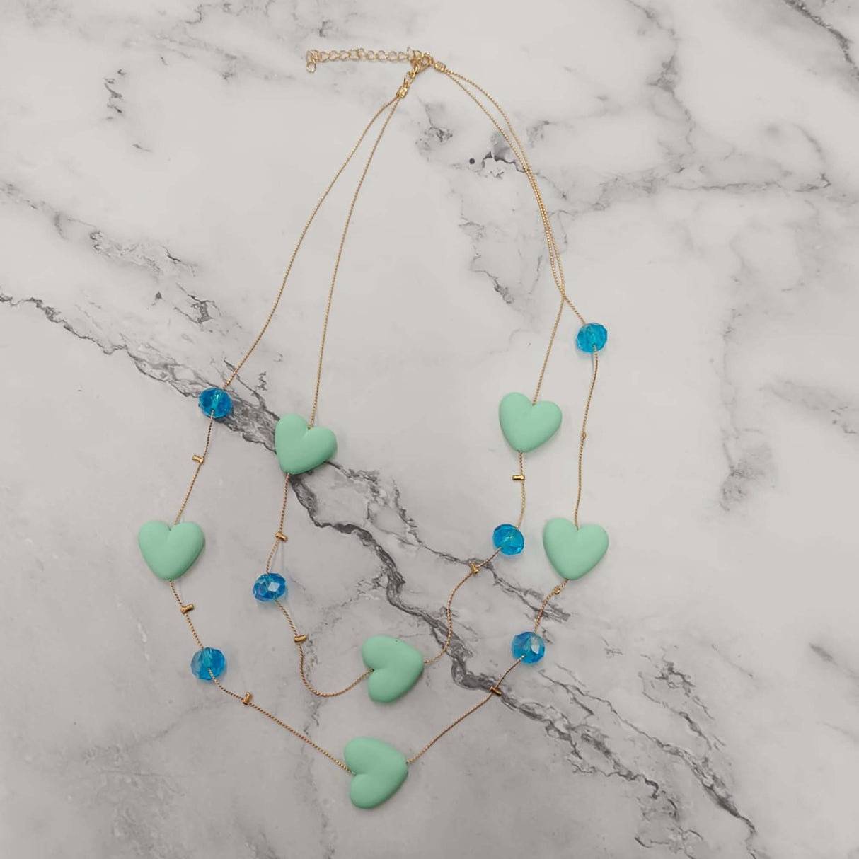 Heart Beaded Necklace