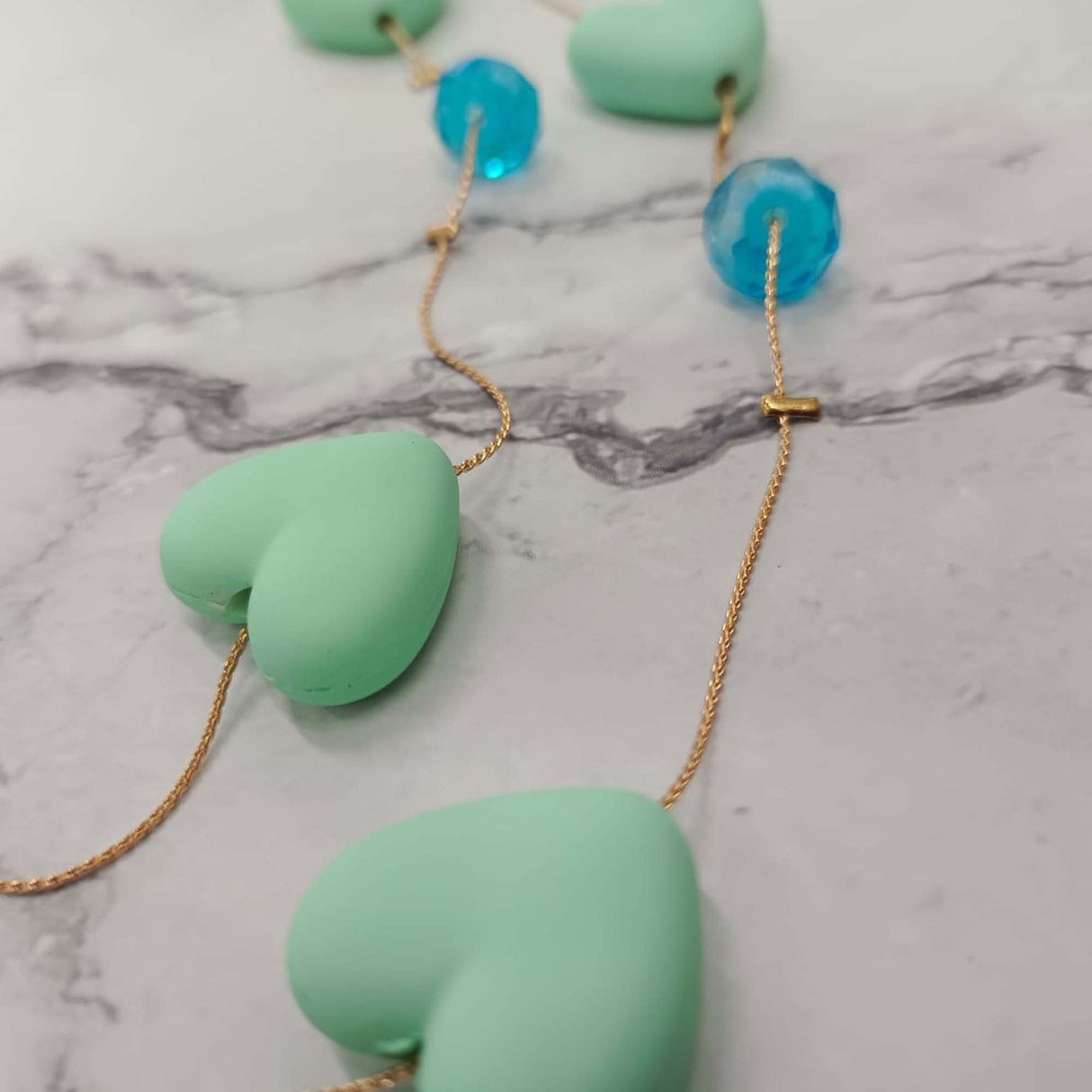 Heart Beaded Necklace