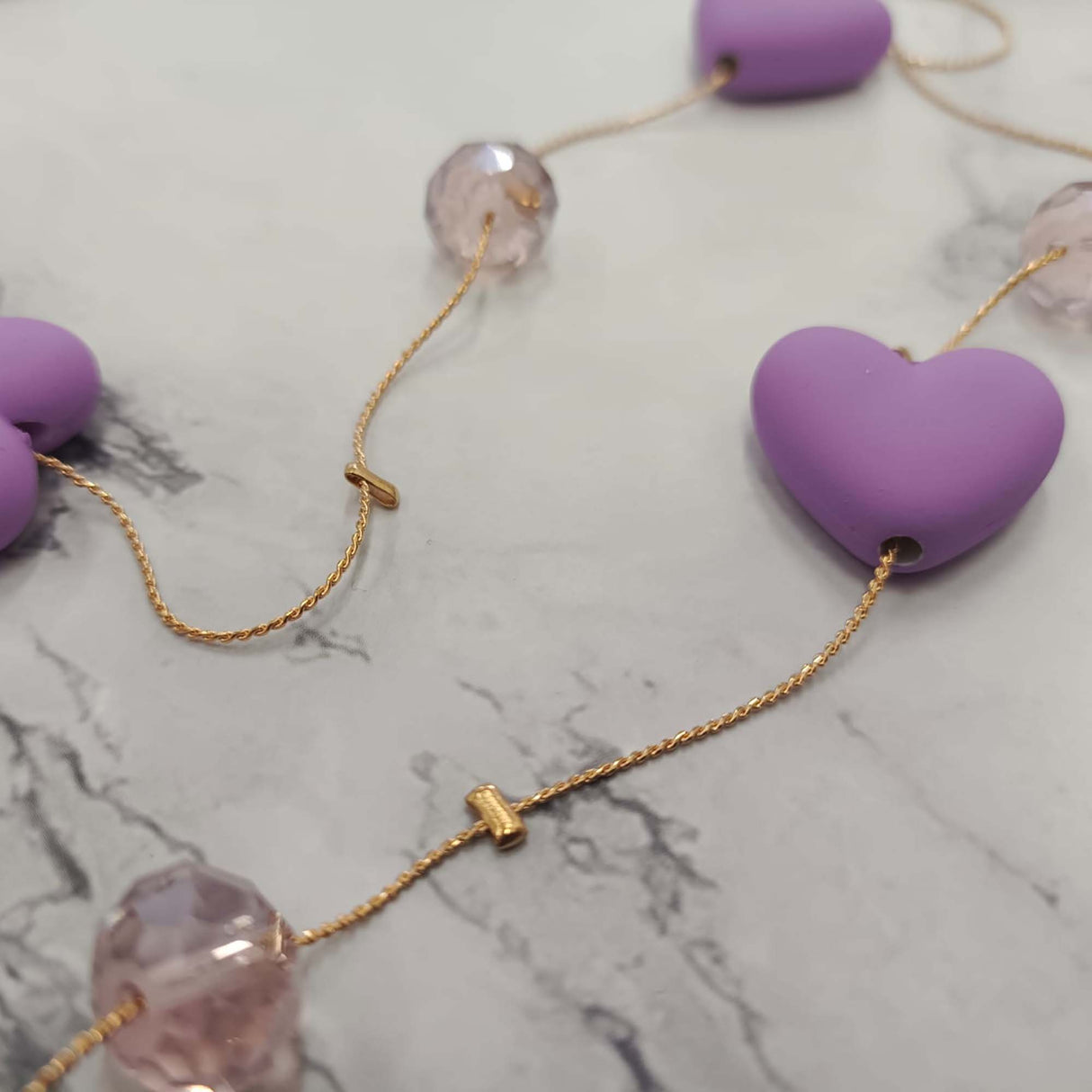 Heart Beaded Necklace