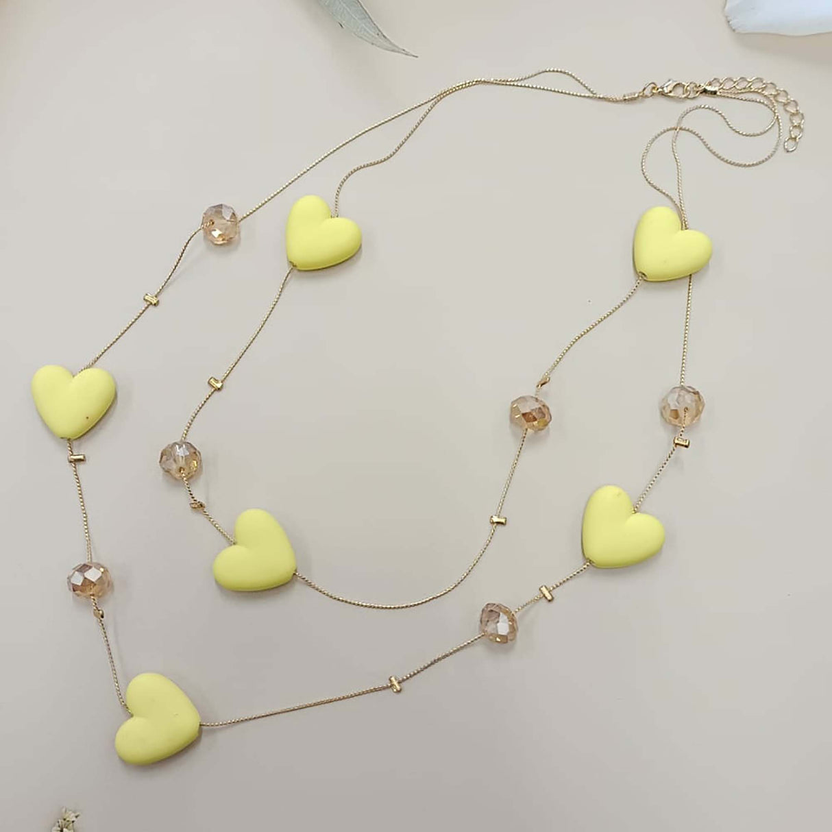 Heart Beaded Necklace