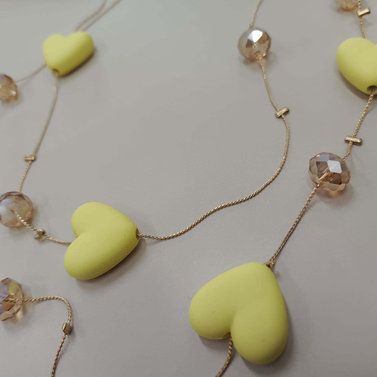 Heart Beaded Necklace