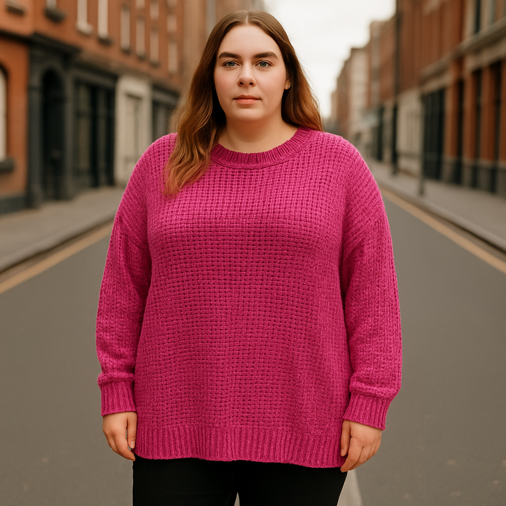 Cozy Chenille Velvet Ladies Jumper Oversized Super Soft Chenille Jumper Grab And Feel The Softness Relaxing Jumper