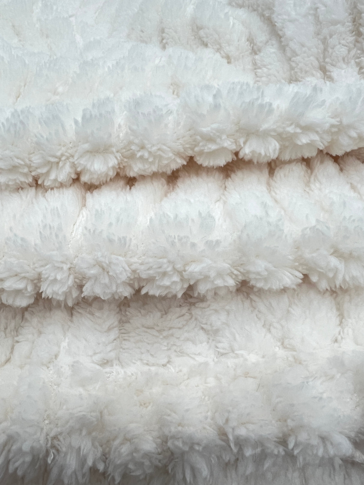 Super Fluffy Ladies Fleece Jacket With Big Hoodie Unique Textured Pattern - Oversized Ladies Fleece Jacket Onesize Fits 12-24 Plussize