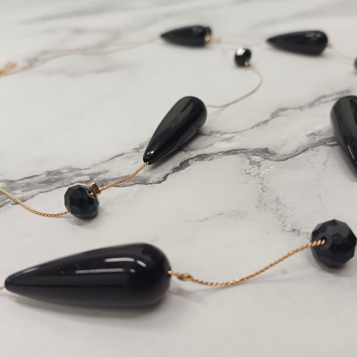 Hot Raindrop Double-Layer Necklace