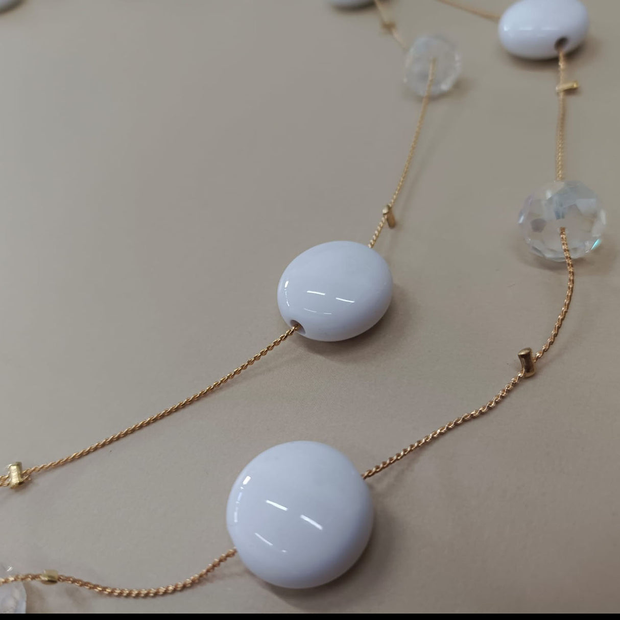 Midnight Gloss Orb Necklace