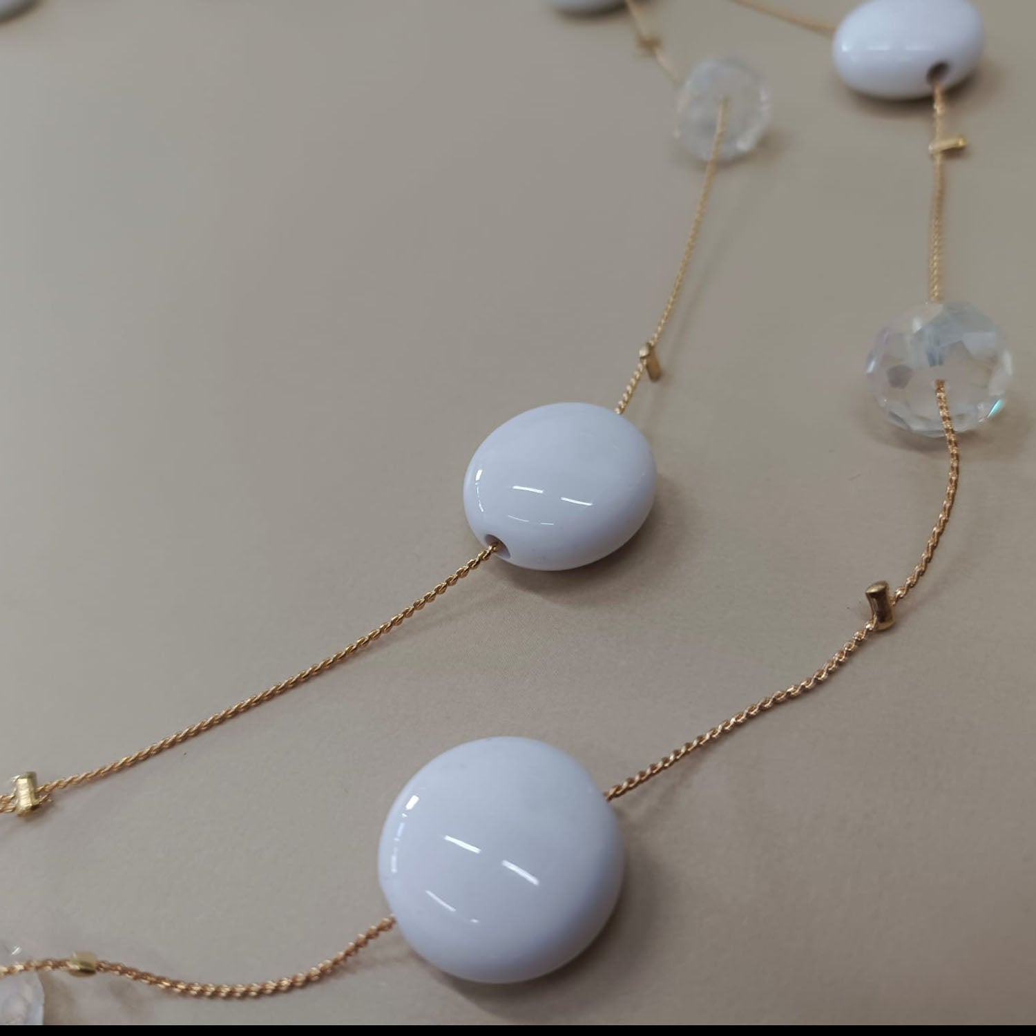 Midnight Gloss Orb Necklace