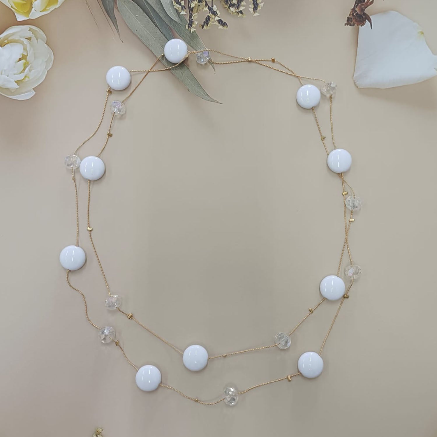 Midnight Gloss Orb Necklace