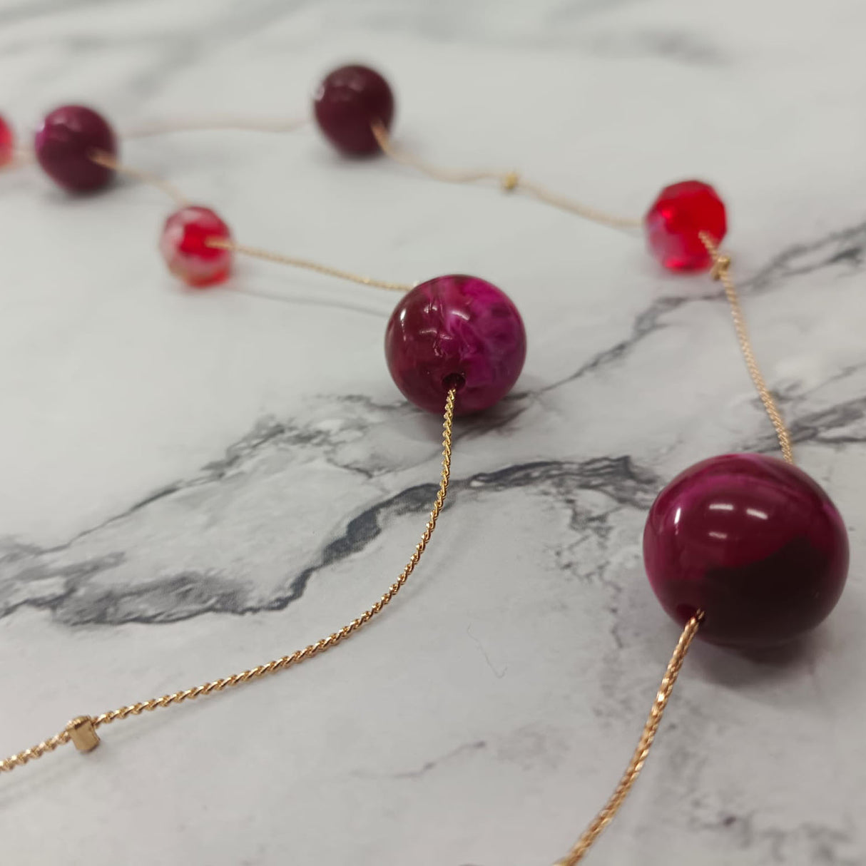 Dream Layered Bead Necklace