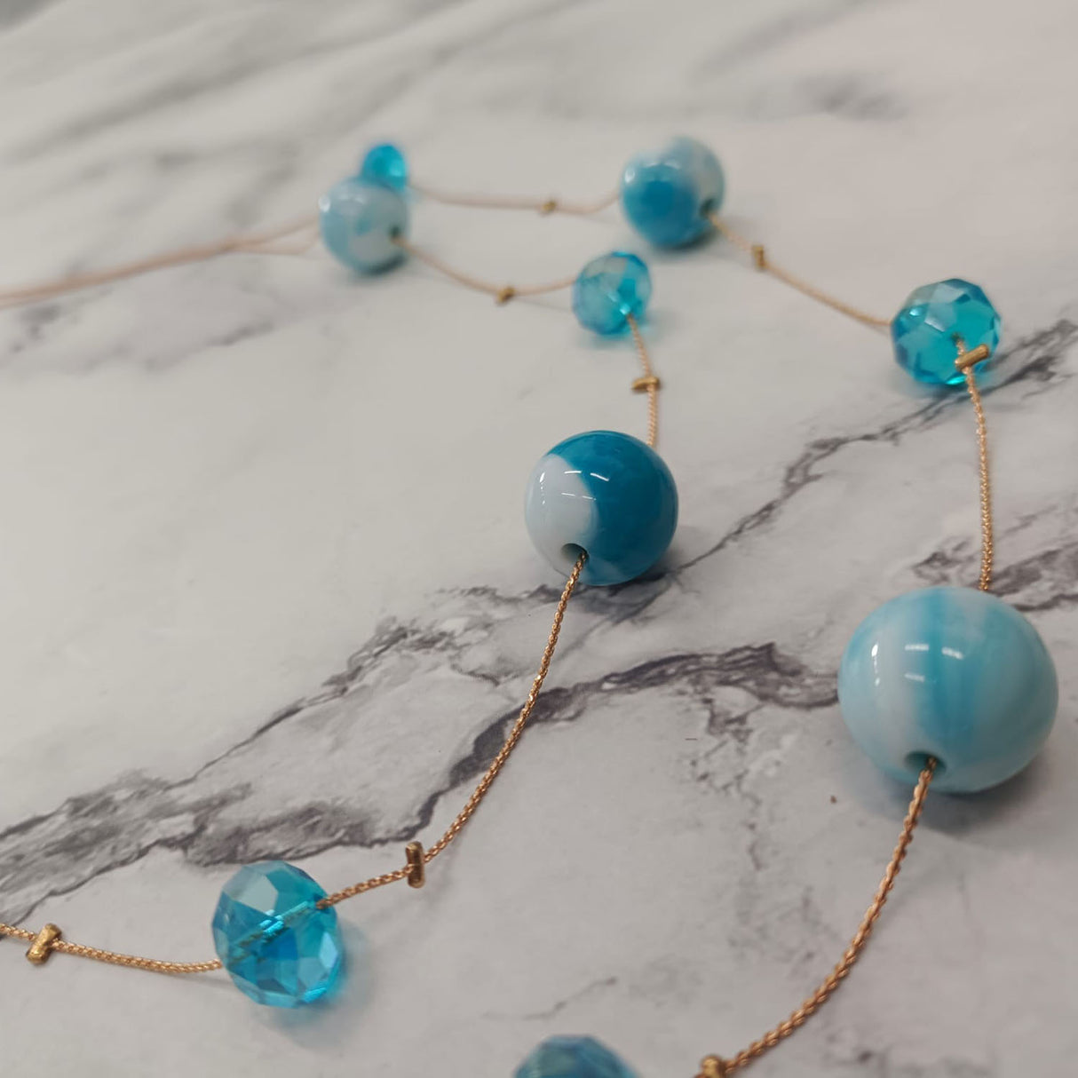 Dream Layered Bead Necklace