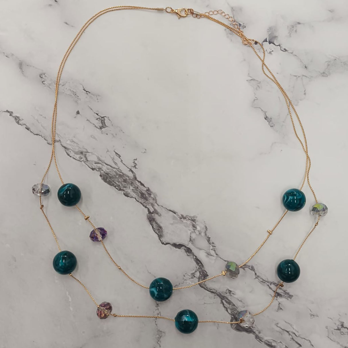 Dream Layered Bead Necklace