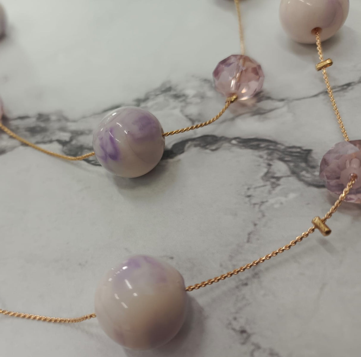 Dream Layered Bead Necklace