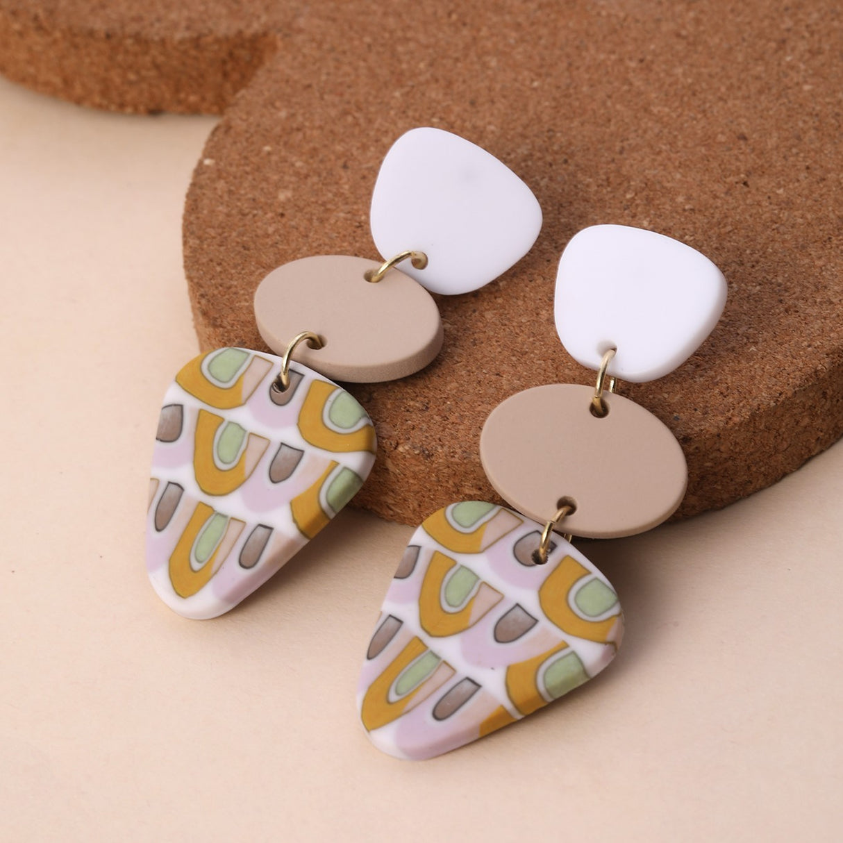 Strawberry Shape Dangly Earrings