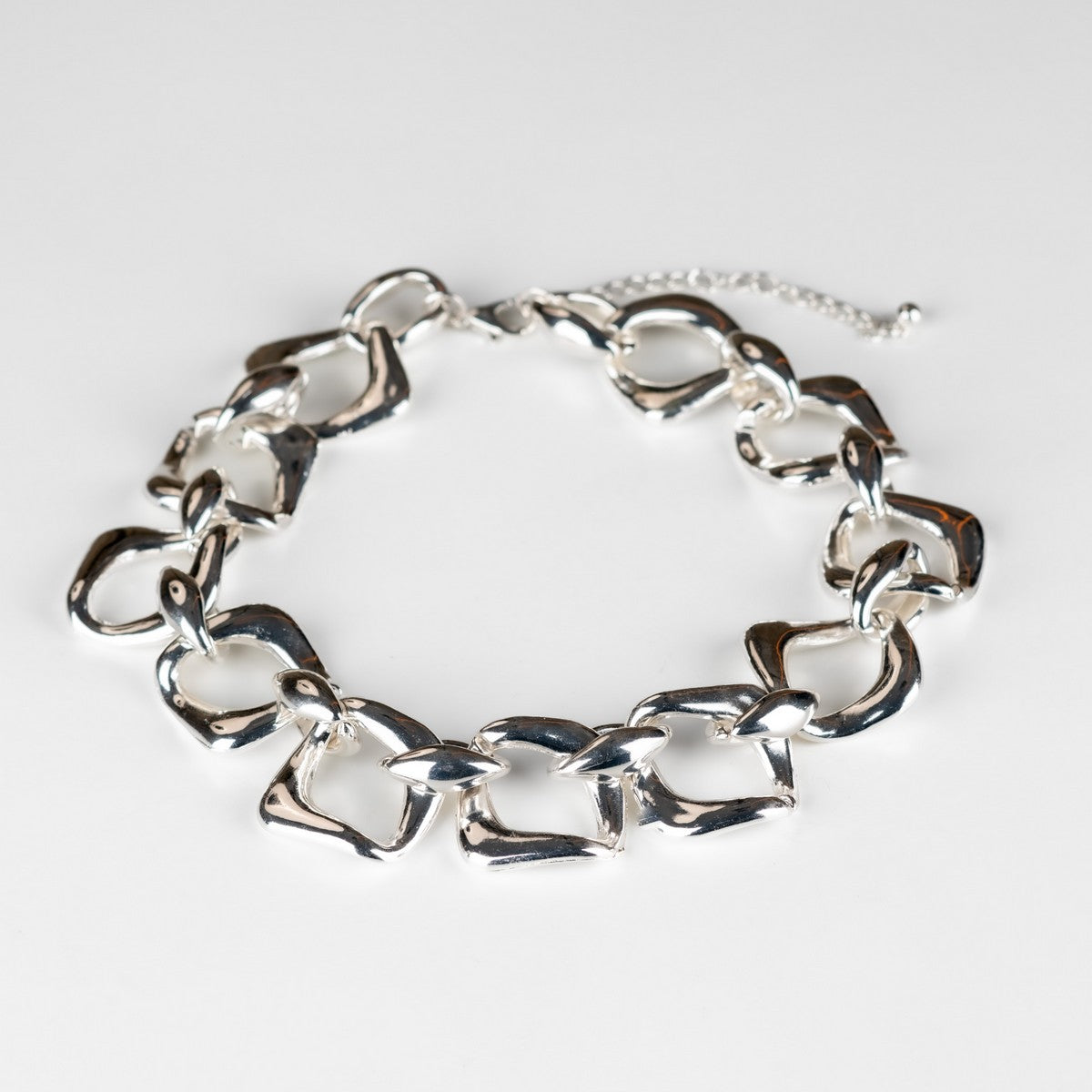 Sqaure Chunky Chain Necklace