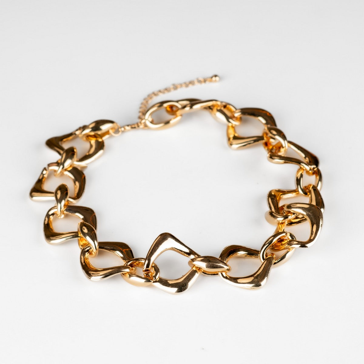 Sqaure Chunky Chain Necklace