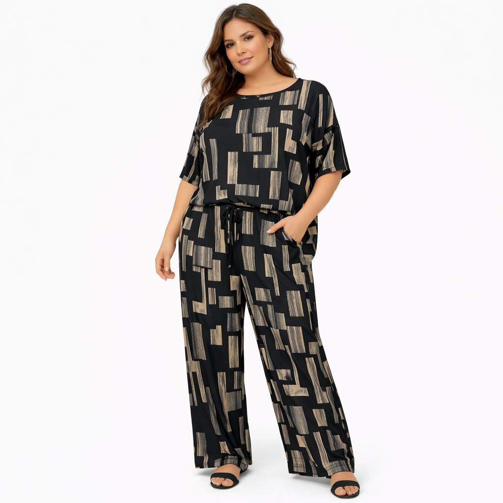 Comfort Lounge Co-ord Sets Cool Fabric ONE SIZE FITS ALL 12-24