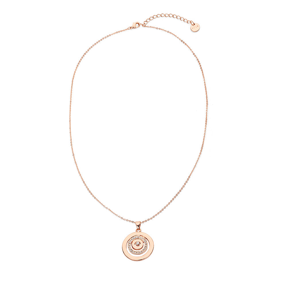 Four Circle Pendant - Rose Gold