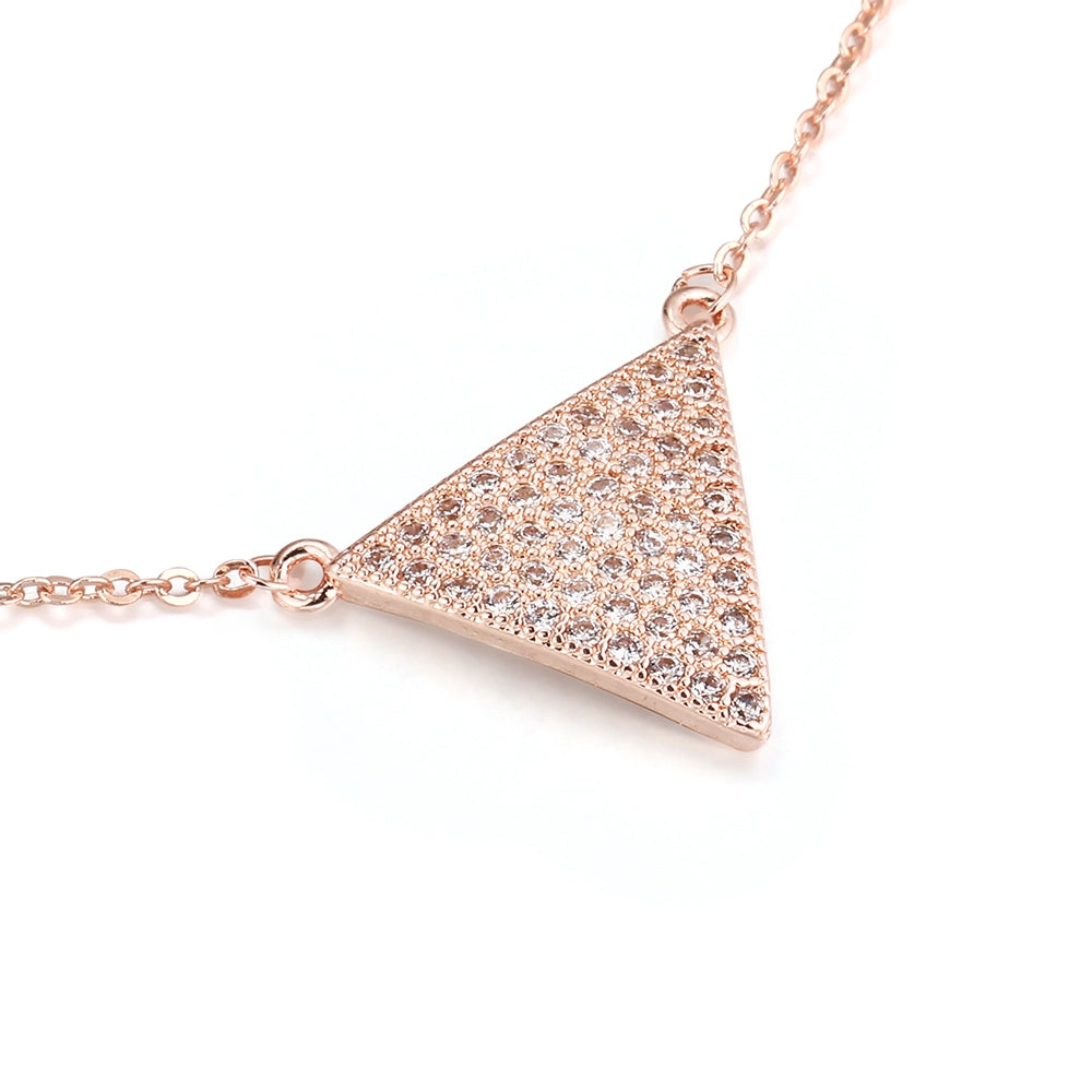 Solid Nabla Pendant - Rose Gold (MS18017RG)