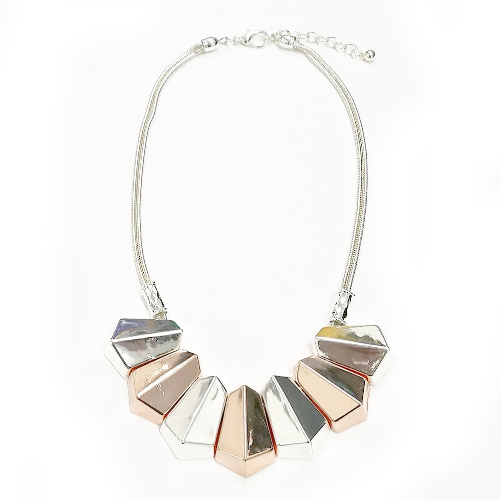 Shapes Collar Necklace - Mix (RX18039)