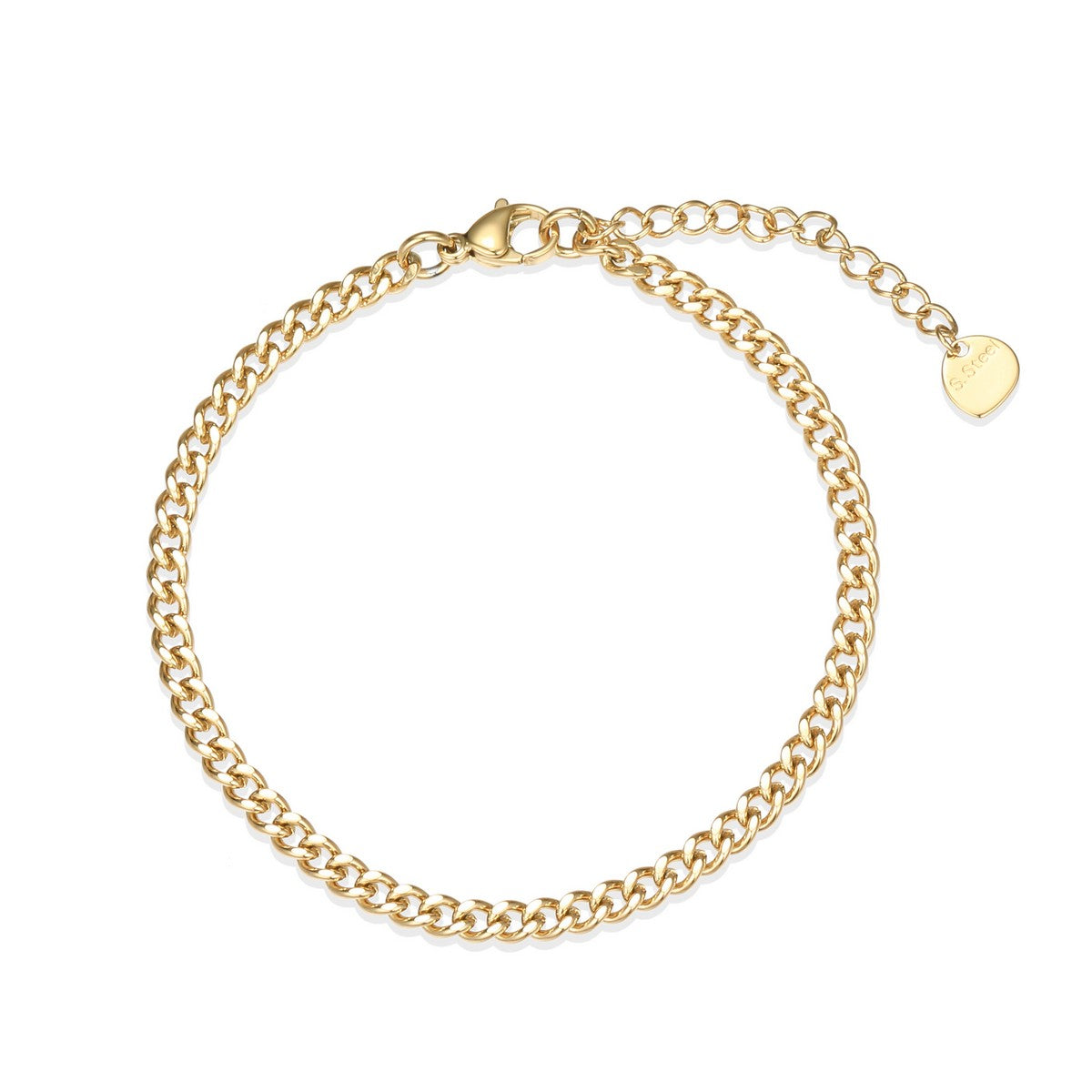 Classic Chain Link Bracelet - Gold YD12077YGD