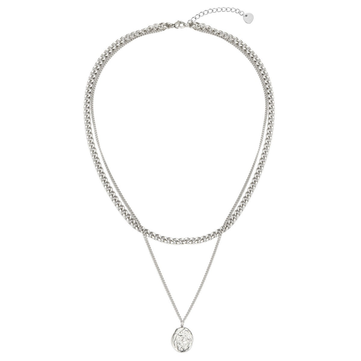 Short Stainless Steel Necklace - YD21075SLR