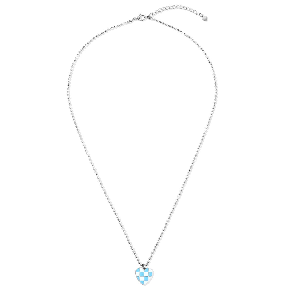 Short Stainless Steel Necklace - YG21006BLU