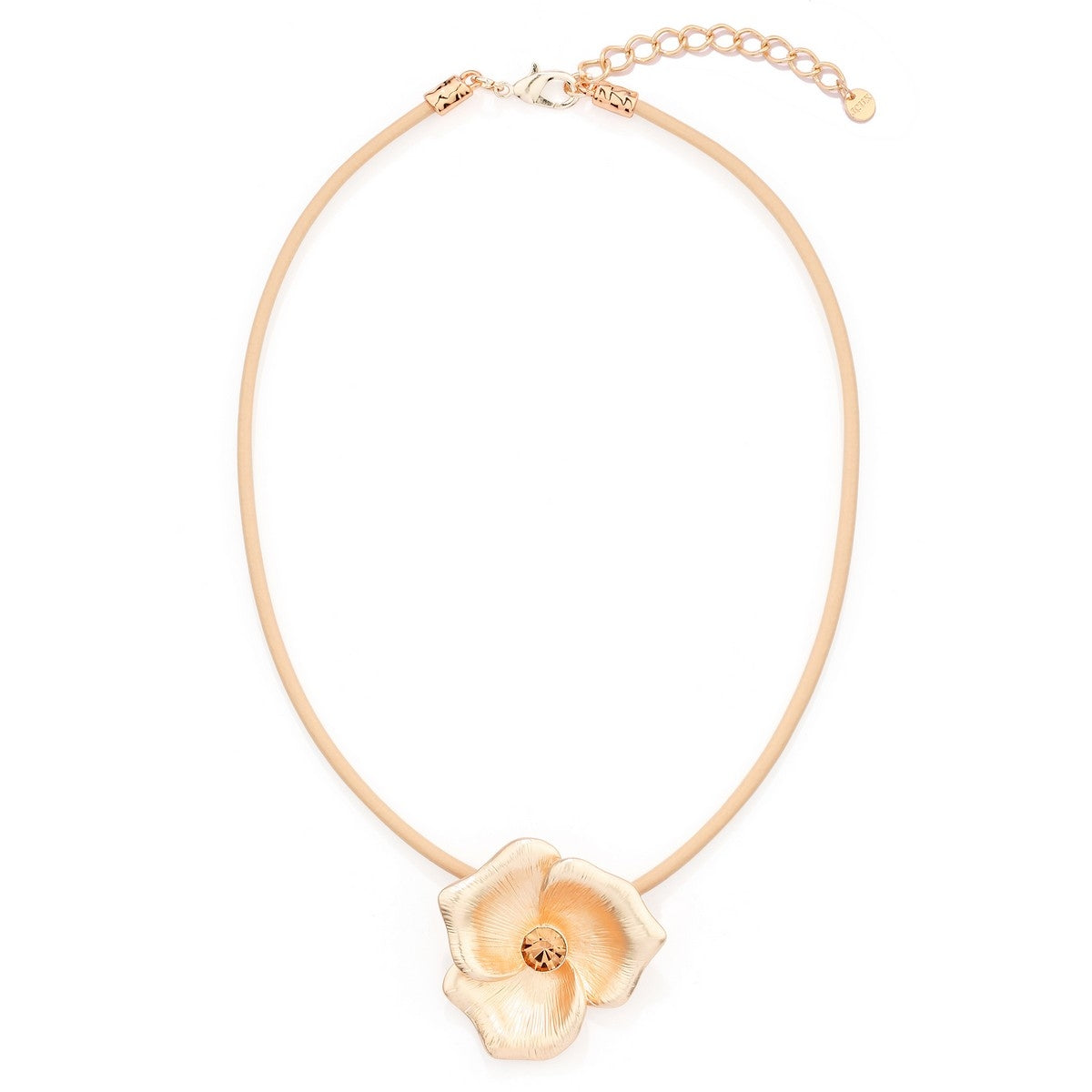 Flower Petal Necklace - Rose Gold (YL19016RGD)