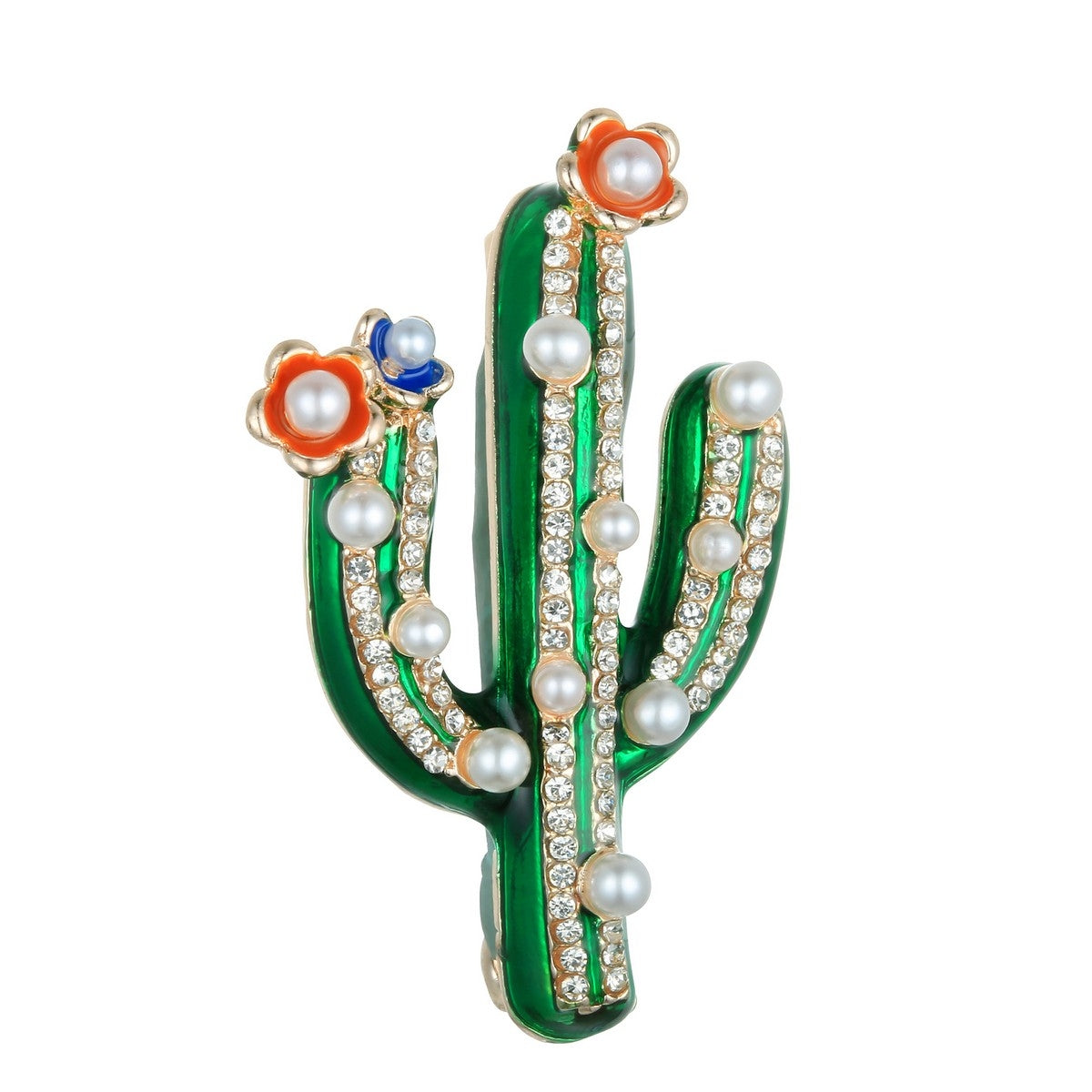 Cactus Brooch - Rose Gold (YX28005RGD)