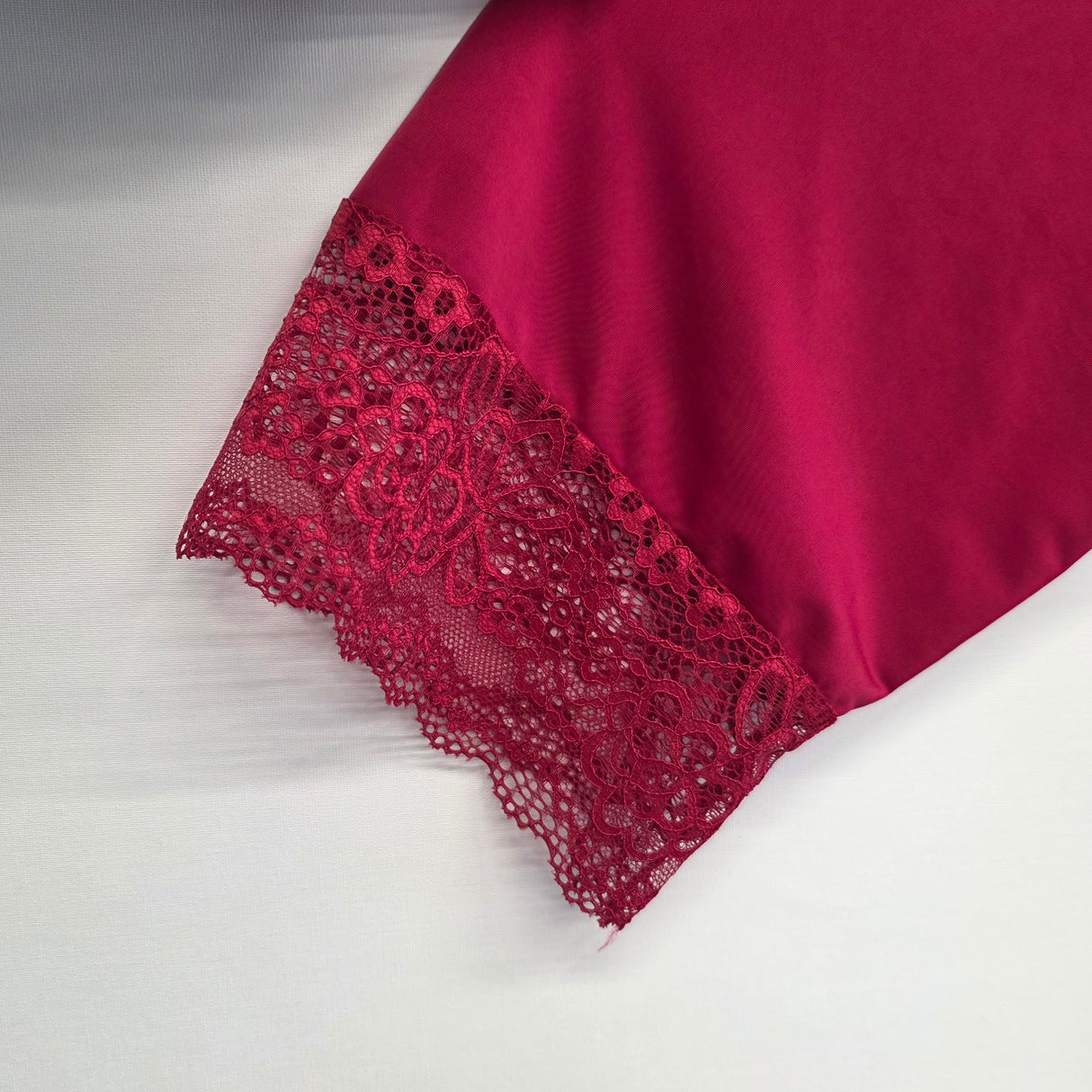 Luxury Silk Feel Lace Trim Lounge Set UK Size 10–24