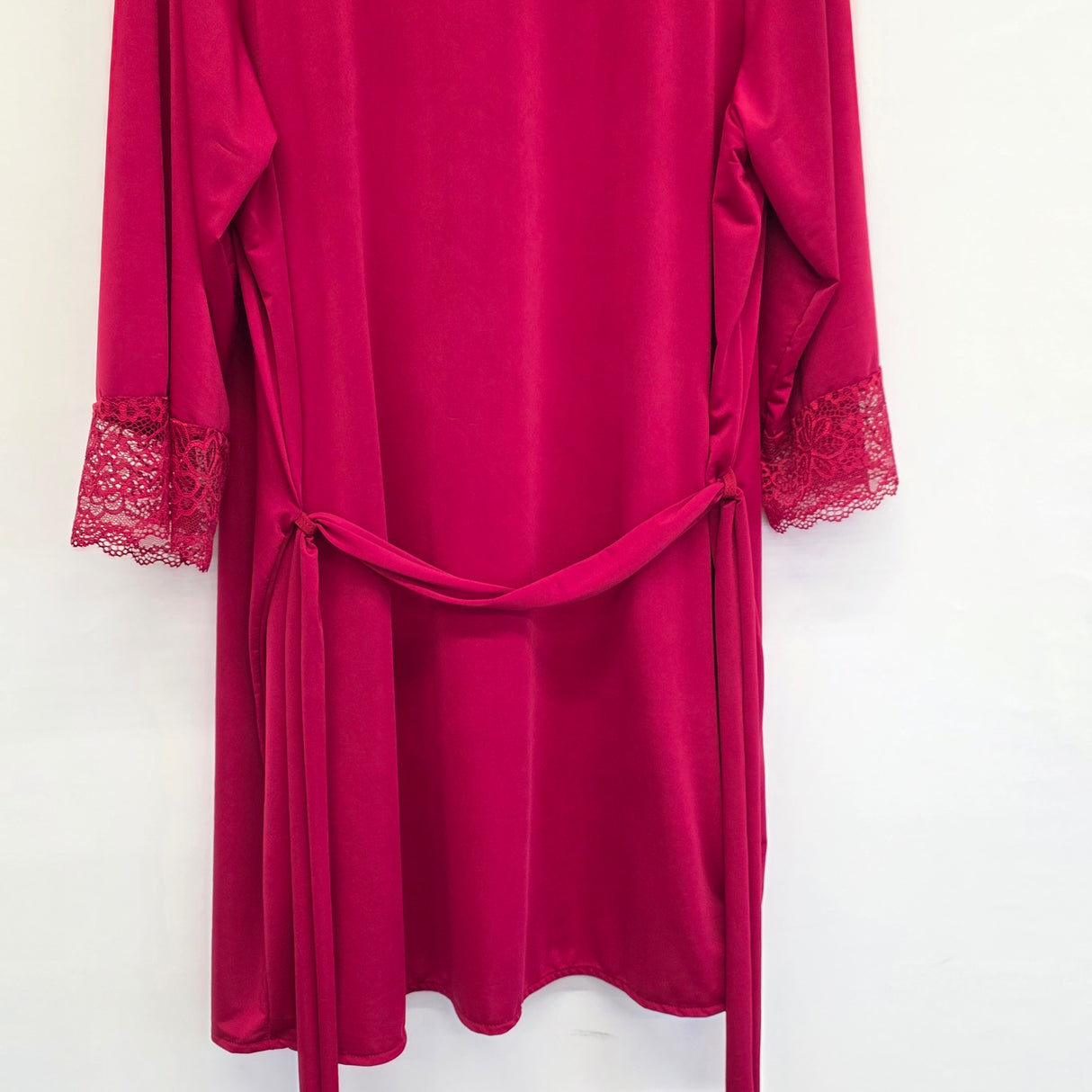 Luxury Silk Feel Lace Trim Lounge Set UK Size 10–24