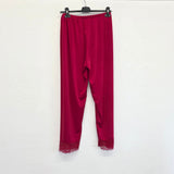 Luxury Silk Feel Lace Trim Lounge Set UK Size 10–24