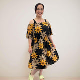 LADIES COMFORT SUMMER DRESS UPGRADED FRESH COOL FABRIC