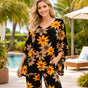 ULTRA RELAXING CO-ORD SETS COLD SHOULDERS BAT SLEEVES - Fits Size 12-24