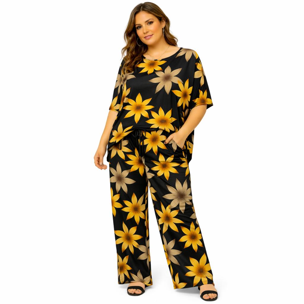 Comfort Lounge Co-ord Sets Cool Fabric ONE SIZE FITS ALL 12-24