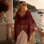 Summer Metallic Crochet Cover-Up – One size fits all UK 8–24
