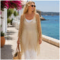 Summer Metallic Crochet Cover-Up – One size fits all UK 8–24
