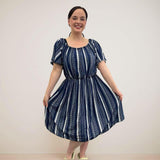 LADIES COMFORT SUMMER DRESS UPGRADED FRESH COOL FABRIC