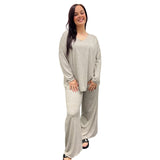 KNIT WEAR SUPER SOFT FINE KNITTED LOUNGE SETS FEELS LIKE CASHMERE BATWING SLEEVES