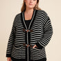 Oversized Chunky Knit Ladies Cardigan One Size Fits All UK Size 12-22